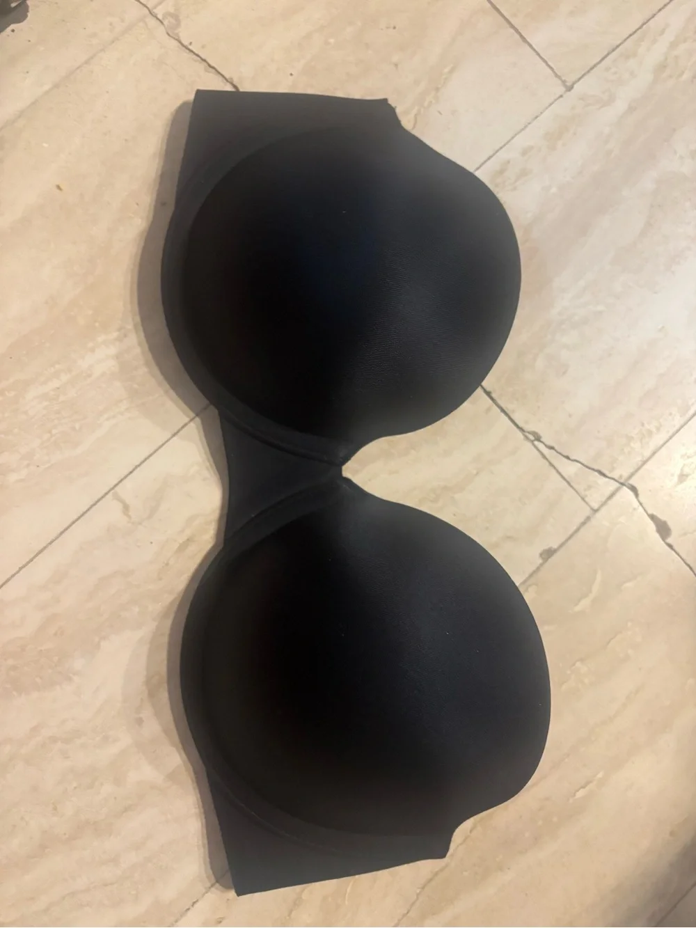 Cosabella Black Strapless Smooth Molded Cup Bra